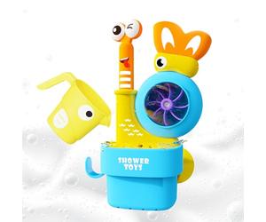 Giocattoli Da Bagno - Set Interattivo Di Lumache Con Per Annaffiare | Giocattoli Educativi Il Momento Della Doccia | Per Bambini Ragazzi Ragazze 1-3 Anni Giottoli Da Bagno Da Viag