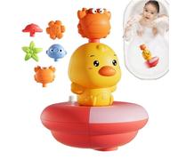 Giocattoli da Bagno - Sprinkler da Bagno | Paperella Elettrica Interattiva Divertente per Bambini e Bambine in Piscina e a Casa