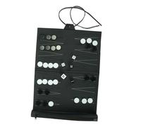 Giocattoli da gioco da tavolo da backgammon da torneo in pelle PU ricreativa per