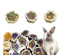 Giocattoli da Masticare, Giocattolo da masticare per denti, coniglio, papaia, in legno, per la cura dei denti, molare, giocattolo da masticare per conigli, porcellini d'India, criceto, cincillà (100g)