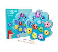 Giocattoli da per bambini piccoli, giocattolo magnetico per gioco di ,Giochi di matematica con design di conchiglie e pesci fantastici magnetici - Gioco di apprendimento del conteggio della