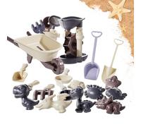 Giocattoli Da Spiaggia, Giocattoli Per Bambini: Toyanos 20x Viaggi Stampi Da Spiaggia, Accessori Da Gioco Da Viaggio, Forniture Portatili Per Bambini Per Bambini Che Si Immergono In Piacere Sumer