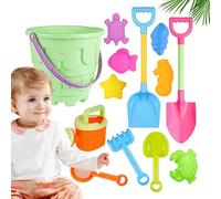 Giocattoli Da Spiaggia Per Bambini,Gioco all'Aperto con Stampini di Animali - Giocattoli Per Costruire Castelli Di Sabbia,Per Bambine E Bambini Oltre 3 Anni, Ideale Per Estate, Compleanno E Inizio Scu