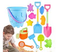 Giocattoli Da Spiaggia Per Bambini - Gioco Per Sviluppare Immaginazione | Set di Giocattoli con Secchiello e Pala da Sabbia - Destinato a Bambini Over 3 Anni, Ideale per Compleanni e Inizio Scuola