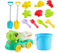 Giocattoli Da Spiaggia Per Bambini - Kit Sandbox Interattivo Per Potenziare Il Divertimento Da 14 Pezzi, Coinvolgenti Creazioni Di Sabbia Giochi Di Sabbiaa Per Bambini Per Capodanno Casa Cortile