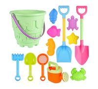 Giocattoli Da Spiaggia Per Sabbia | Con Stampini Di Animali Inclusi - Set di Giocattoli con Secchiello e Pala da Sabbia | Per Bambine E Bambini Oltre 3 Anni, Ideale Per Estate, Compleanno E Inizio Scu