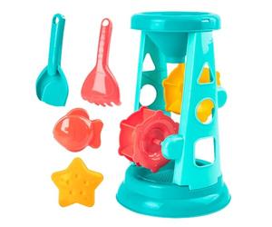 Giocattoli Da Spiaggia - Set Di Con Mulino A In Sabbia Per Esterni | Kit Di Attrezzi Da Gioco Portatile Per Bambini Con Pala | Per Le Attività Estive Sulla Spiaggia | Attrezzatura Da G