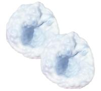 Giocattoli da spremere, 2 pezzi Giocattoli da spremere, Perline colorate bianche e blu Giocattolo di squash a crescita lenta sottovuoto, Janpanese Dessert Squish Fidget