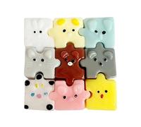 Giocattoli da spremere - Puzzle squishy | Giocattolo antistress in - Squishy puzzle a rimbalzo lento con animali dei cartoni animati con consistenza super morbida simile all'argilla Divertente g