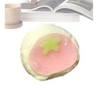 Giocattoli Da Spremere - Simulazione A Forma Di Torta, Giocattolo Morbido E Realistico Per Torta Rosa A Rimbalzo Lento | Gadget Sensoriale Calmante Per Pizzicare Bambini, Adulti, Studenti Delle Scuole