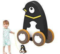 Giocattoli da trascinare per 1 anno,Giocattolo da trascinare | Simpatico giocattolo push-pull divertente, giocattoli con cordino a forma di animale | Giocattolo educativo per camminare ed equilibrare,