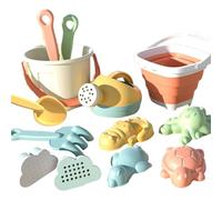 Giocattoli da viaggio - Set interattivo per giochi da spiaggia, da gioco portatili, colorati con pala per divertimento all'aperto per bambini, campeggio, prato, piscina e intrattenimento al
