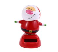 Giocattoli Danzanti Di Natale - Giocattolo con testa scuotente ad energia solare di Natale | Ornamento di figura a risparmio energetico, per la decorazione domestica a scrivania 'auto