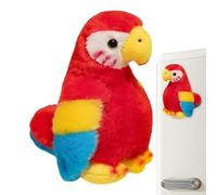 Giocattoli decorativi per animali per la casa - Pappagalli realistici di peluche camera da letto, soggiorno, decorazione realistica per pappagalli per la casa, peluche di pappagalli, peluche di
