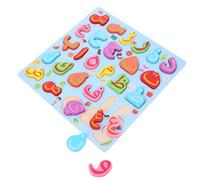 Giocattoli Dell'alfabeto Puzzle Di Apprendimento in Legno Per Più Piccoli