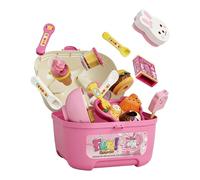 Giocattoli di alimentazione alimentari, Set di giochi alimentari, giocattolo di simulazione, per piccole ragazze, gioco di ruolo, festa di compleanno, casa, asilo , giardino, sala C