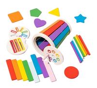 Giocattoli di assortimento per bambini - Matching Game Puzzle, set di giocattoli educativi | Attività di smistamento di di legno, educazione precoce per bambini in età prescolare, pratica
