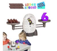 Giocattoli di bilanciamento della matematica, bilanciamento dei giocattoli matematici - Giochi di educazione precoce per il conteggio dei numeri - Divertimento per l'apprendimento della scuola materna