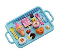 Giocattoli Di Cibo per Bambini - Materiale Didattico per Giochi Bambini,Dessert Giocattolo per Simulare | per Ragazzi Ragazze Prescolari Aule Asilo Famiglie Homeschool Giochi Di ruolo