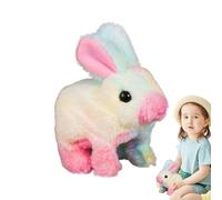 Giocattoli di coniglio elettronici di peluche - giocattoli per animali domestici interattivi divertenti realistici | Il mio giocattolo coniglietto realistico | giocattolo interattivo realistico | Gioc