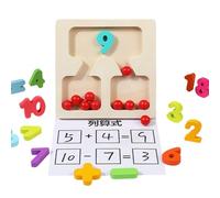 Giocattoli di conteggio per bambini piccoli, manipolatori matematici per l'asilo | Contare i blocchi per l'asilo - Forniture per la scuola domestica, strumenti di apprendimento della matematica,