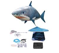 Giocattoli di Controllo Remoto Squalo, Pesce Nuotatore Rc Animale Giocattolo Infrarosso Rc Volare Palloni D'aria Pesce Giocattolo Regali Festa Decorazione Palloncino Giocattolo Interno Incombe E