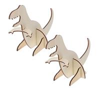 Giocattoli Di Dinosauri in Legno Puzzle 3d Modello Da Assemblare Decorazioni Per Feste Per Ragazzo Ragazza