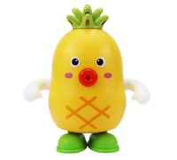 Giocattoli Di Frutta Che Cantano - Set Di Personaggi Danzanti Elettrici | Animati Con Ananas E Pera, Statuetta Musicale Interattiva Per Bambini | Giocattolo Di Movimento Alimentato A Batteria Con Car