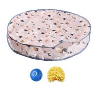Giocattoli di Gatto interattivi Ricaricabili a Sfera Rapida a Pallone in mot da Gioco Automatico Sfera mossa attivata da Gatto e Cerca Giocattolo di Cattura del Mouse, Giocattoli interattivi