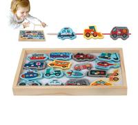 Giocattoli di gioco di in legno - Giochi di magnetici con un design vivace e adatto a - Gioco per tutti-piccoli, giocattoli magnetici per, regalo per