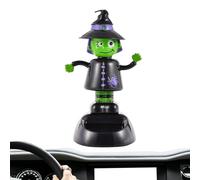 Giocattoli di Halloween danzanti ad energia solare - Giocattoli danzanti ad energia solare che scuotono la testa,Decorazioni per auto di Halloween, ornamenti di per auto, giocattoli per crus