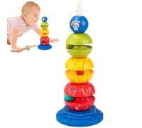 Giocattoli di impilamento del Bambino, Giocattolo di impilamento del Torre,Rainbow Tower Interactive Blocks Toys Balance Game - Imparare Il Gioco di Gioco, Costruire Forniture di attività