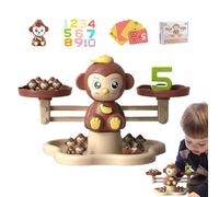 Giocattoli di Matematica di bilanciamento del Gioco di Matematica per Bambini | Gioco da Tavolo di bilanciamento della Scimmia 'Asilo - Giochi educativi di Matematica prescolare per Bambini