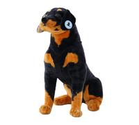 Giocattoli Di Peluche Per Cani - Figura Grande E Morbida Di Pastore Tedesco | Peluche Delicato Sulla Pelle Per Bambini, Compagno D'infanzia, Design Realistico, Sicuro, Non Tossico, Amico Cocc