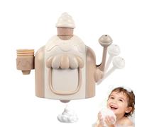 Giocattoli di per i - Gioco interattivo per creare bolle, set di gioco macchina per bolle per 2 - 5 anni, ragazzi, Natale, compleanno, bagno, casa, interni