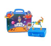 Giocattoli di perforazione e viti per i più piccoli, cassetta degli attrezzi per - Set di strumenti per la prima infanzia, giocattolo puzzle,Giocattoli simulati di trapano e viti per, cassetta degli