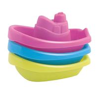 Giocattoli Di Pila Da Bagno - Giocattoli Educativi Precoci, Barche Di Pila Di Colori | Divertimento Impilabile Senza Doccia, Aspirazione D' in Spiaggia Per Po