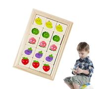Giocattoli di puzzle per, gioco da tavolo di puzzle in legno, gioco da tavolo di di puzzle in legno per bambini, giocattoli di riconoscimento educativo precoce per la casa, le scuole e i