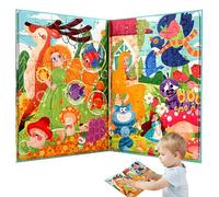 Giocattoli di puzzle per tutti-piccoli, libro di puzzle magnetici per - giocattolo magnetico per il libro di puzzle per ragazzi - puzzle magnetico per, giocattolo per la casa, auto, all'aperto