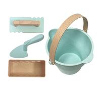 Giocattoli di sabbia, giocattoli da spiaggia da viaggio | Secchi di sabbia e pale per bambini | Pala un set di giocattoli a con kit di attrezzi sandbox borse da castello a maglie per campeggio