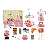 Giocattoli di servizio da tè per ragazze, giocattolo di simulazione 'ora del tè | Set di gioco di tè all'ora del tè,Giocattolo di cucina principessa tea per amici, famiglia, ragazzi