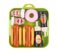 Giocattoli Ecoiffier 929 - Vassoio Hot Dog - Imitazioni di alimenti per bambini, a partire dai 18 mesi, made in France