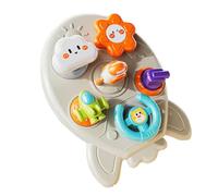 Giocattoli educativi da viaggio per bambini piccoli, attività di apprendimento sensoriale per bambini - Ruota musicale educativa per imparare | Giocattolo da viaggio sensoriale impegnato Fidget con