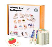 Giocattoli educativi interattivi alfabeti puzzle, gioco di ortografia, giochi di parole di ortografia, per l'apprendimento della scuola materna in classe homeschool