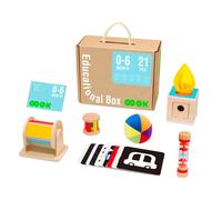 Giocattoli Educativi Multisensoriali per Bambini 0-6 Mesi - Metodo Montessori