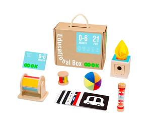 Giocattoli Educativi Multisensoriali per Bambini 0-6 Mesi - Metodo Montessori