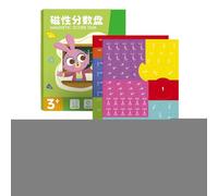 Giocattoli educativi - per bambini da 6,69 pollici per la mente creativa, apprendimento con funzione interattiva, libro di attività per per homeschool, pezzi magnetici colorati