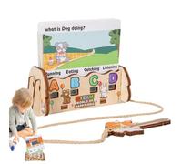 Giocattoli Educativi Per Bambini | Gioco per Imparare l'Inglese - Gioco Da Tavolo Per Apprendere Parole - Per Ragazzi Ragazze Aula Scuola Homeschool Insegnanti Istruzione Di Gruppo