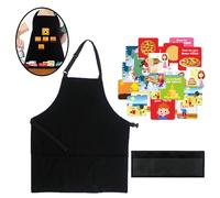 Giocattoli educativi per grembiule didattico con storia fai-da-te con tasca