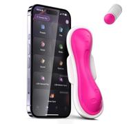 Giocattoli erotici - Stimolatore indossabile, a forma di farfalla, con telecomando e controllo tramite app